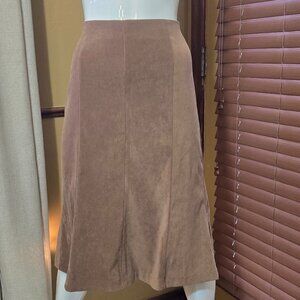 Vintage Retro METRO GIRL midi skirt sz8